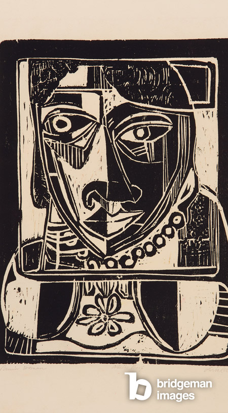 David Clyde Driskell, 'Benin Woman', (1971) / Courtesy of the Amistad Research Center, New Orleans, LA / Bridgeman Images