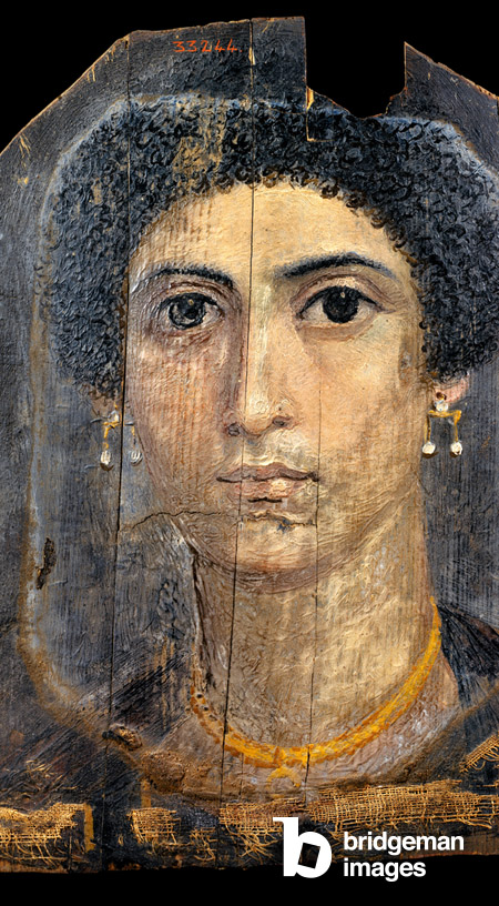 ägyptisches Porträt einer Frau aus der römischen Periode (1. Jahrhundert)