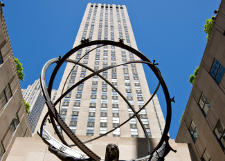 Statue of Atlas, Rockefeller Center, New York (photo), . / New York City, New York, USA / AA World Travel Library